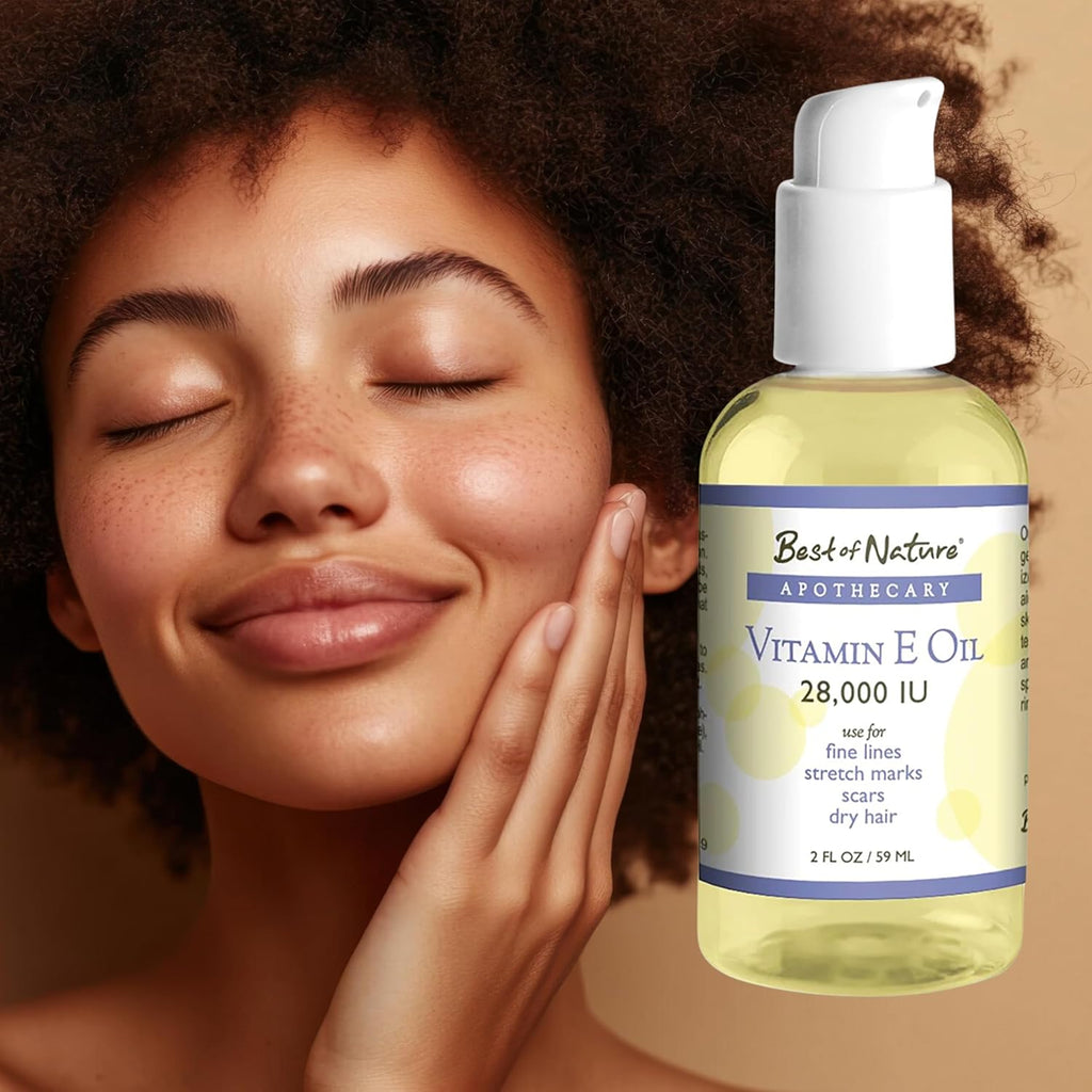 Best of Nature Vitamin E Oil 28,000 IU with Fractionated Coconut Oil