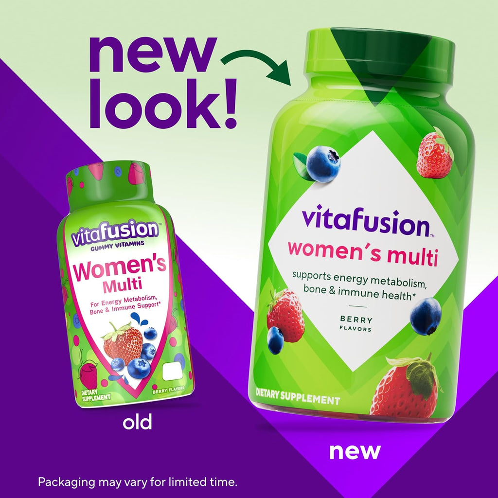 Vitafusion Gominolas Multivitamínicas para Mujeres, 120 unidades