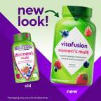 Vitafusion Gominolas Multivitamínicas para Mujeres, 120 unidades