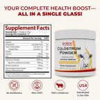 Shrink Calostro en Polvo 76.5g – Suplemento Natural de Calostro Bovino para la Salud General