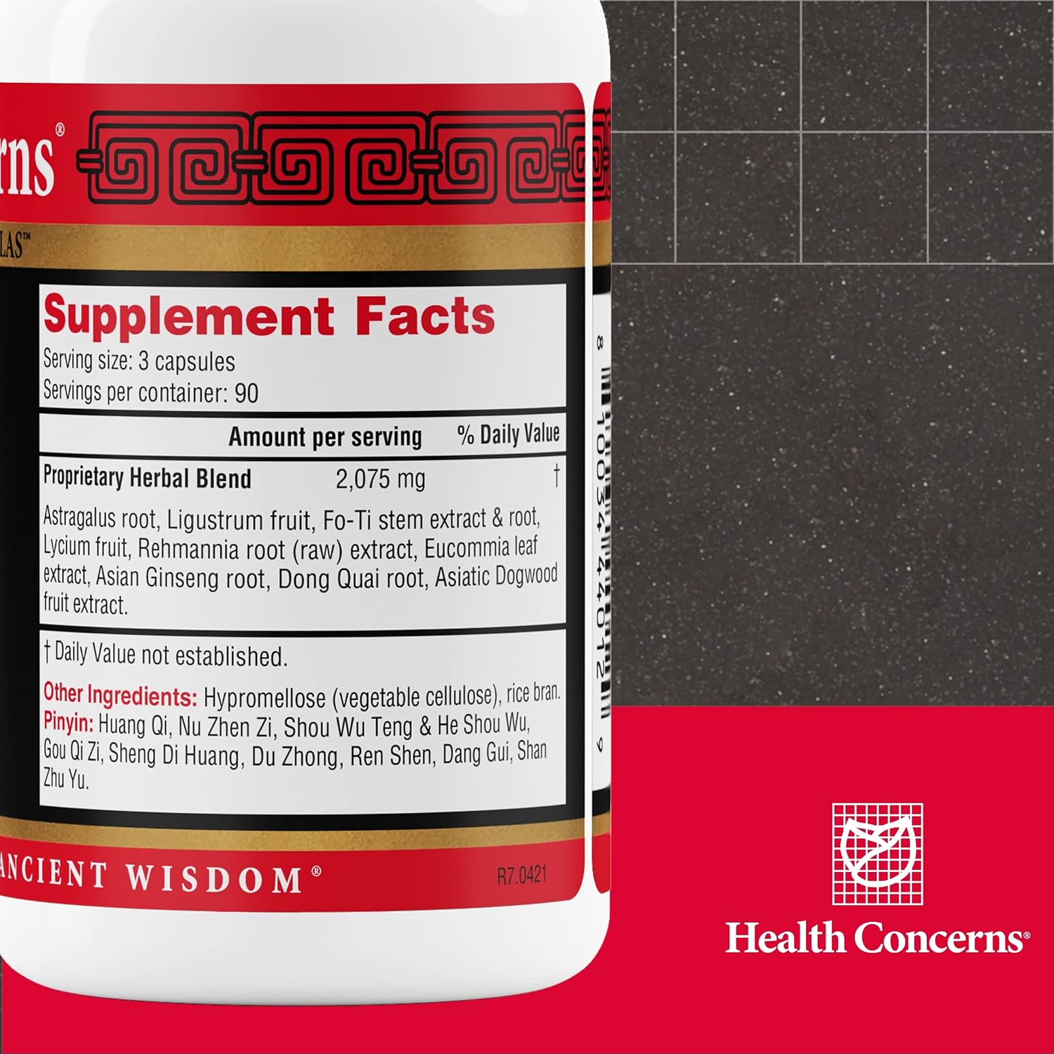 Health Concerns Astra Essence – Tónico Herbal MTC – 270 Cápsulas