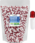 XPRS Nutra Cápsulas Vacías Tamaño 00 - 5000 uds - Gelatina Bovina - Para Rellenar Suplementos DIY (Azul)