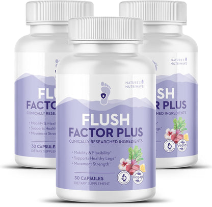 Flush Factor Plus – Original Formula – 30 – Extracto de hibisco: El hibisco es conocido por sus propiedades – Image 6