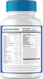 Free Pain Pro Cápsulas (2 Envases, 120 Cápsulas) – Suplemento Natural para el Bienestar General