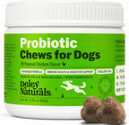 Deley Naturals Probióticos Plus Masticables para Perros - 5 Mil Millones UFC con Enzimas Digestivas - Sabor a Calabaza - 90 Unidades