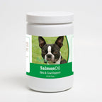 Healthy Breeds Aceite de Salmón para Perros - Snacks Blandos con Omega 3, EPA y DHA, 120 unidades
