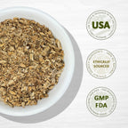 Raíz de Bardana Cortada y Tamizada - Evergreen Herbs - 227 g (8 oz) - Arctium lappa - Recolectada en Estado Silvestre