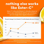 American Health Ester-C con Bioflavonoides Cítricos - 500 mg, 60 Cápsulas (30 Porciones)