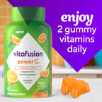 Vitafusion Sugar Free Power C Gominolas de Vitamina C, 90 unidades