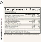 Codeage Women’s Multivitamin – Multivitamínico Completo para Mujeres con Vitaminas, Minerales, Dong Quai y Probióticos – 30 Cápsulas
