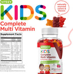 Viteey Kids Multivitamin Gummies – Gomitas multivitamínicas para niños – Complejo vitamínico diario