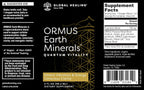Global Healing Center ORMUS Earth Minerals - Mezcla Líquida de Oro, Platino e Iridio (60 ml)