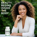 Essential Source Bonita V - Vitaminas para Cabello, Piel y Uñas - 5000 mcg Biotina - 60 Comprimidos Veganos