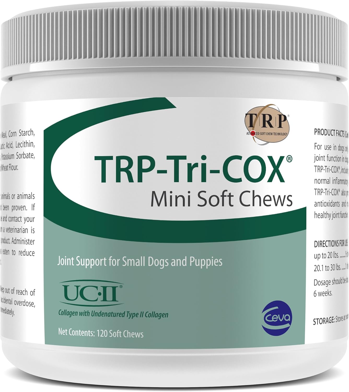 TRP-Tri-COX Mini Soft Chews para perros - 120 unidades