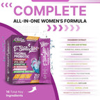 Clean Nutraceuticals Probióticos Vaginales para Mujeres con Extracto de Arándano, D-Manosa, Prebióticos, Equilibrio del pH, Salud Vaginal – Alternativa Probiótica Femenina a las Gominolas - 20 Sticks