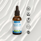 True Cellular Formulas Vitamina D3 2200 UI + K2 MK-7 Gotas Líquidas