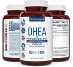 Truevantage DHEA 100mg con Pregnenolona 60mg - Cápsulas Vegetales No Transgénico