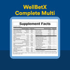 WellBetX Complete Multi de Natural Factors, 120 comprimidos