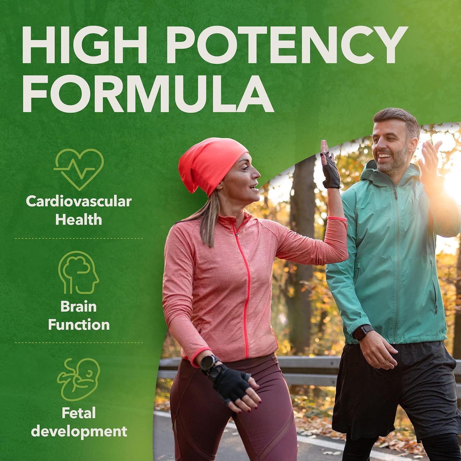 PlantFusion Metilfolato 5-MTHF Vegano de Alta Potencia – 60 Comprimidos Sublinguales