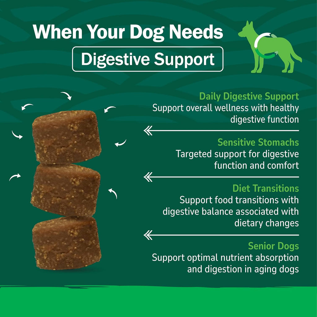 PetNC Natural Care - Masticables blandos Pre y Probióticos para perros sabor hígado y queso, 120 unidades