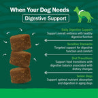 PetNC Natural Care - Masticables blandos Pre y Probióticos para perros sabor hígado y queso, 120 unidades