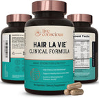 Hair La Vie Clinical Formula Vitaminas para el Crecimiento del Cabello, Mujeres y Hombres