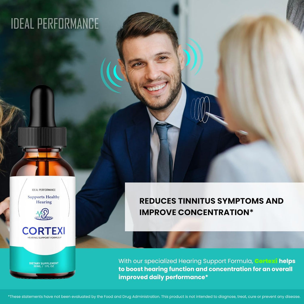 Cortexi Gotas Líquidas - Complemento Alimenticio para el Apoyo Auditivo