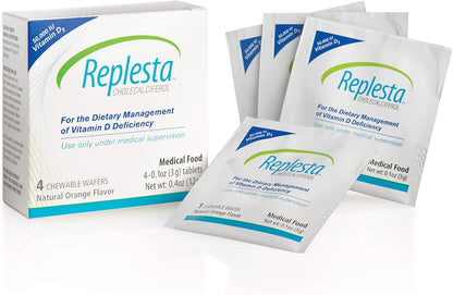 Replesta 50,000 IU Vitamina D3 – La absorción y utilización normal del calcio y del fósforo. – Image 1