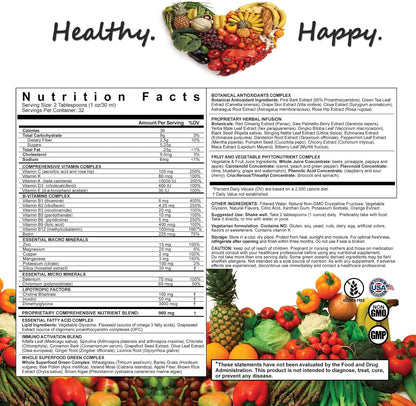 LiquiVive Liquid Vitamins Mega Nutrition - Multivitamínico Líquido Vegano, 946 ml – Image 5