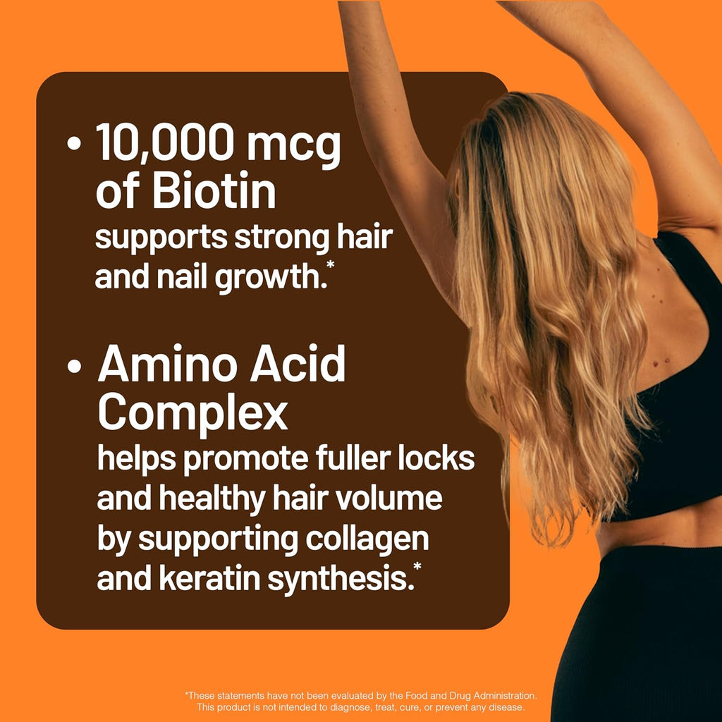 NatureWise Multivitamínico Líquido para el Crecimiento del Cabello con TocoGaia® - Sin Azúcar, Vegano - 887 ml