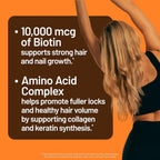 NatureWise Multivitamínico Líquido para el Crecimiento del Cabello con TocoGaia® - Sin Azúcar, Vegano - 887 ml