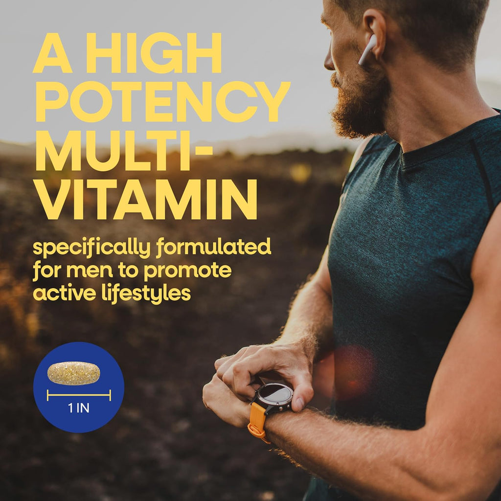 Nature's Way Alive! Multivitamínico diario para hombres, fórmula de alta potencia, 150 comprimidos
