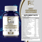 FXSUPPS Performance Multi-Vitamin con Aminoácidos, Beta-Alanina y L-Carnitina, 180 Comprimidos