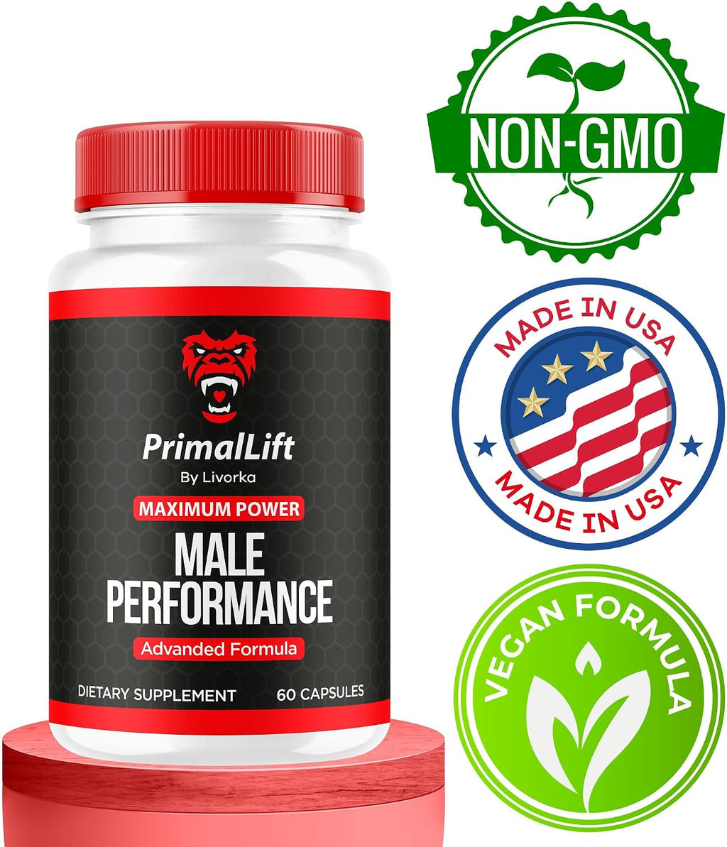 Primal Lift for Men - Complemento Multivitamínico - 5 Pack, 300 Cápsulas