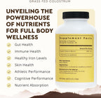 Ancestral Supplements Suplemento de Calostro Bovino Grass Fed, 3000 mg, 180 Cápsulas
