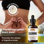 Tintura de Quina - Extracto de Corteza de Cinchona, Suplemento Herbal, 118 ml