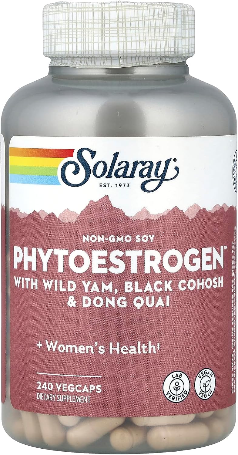Solaray Fitoestrógenos - 240 Cápsulas