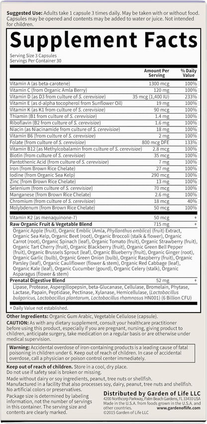Garden of Life Vitamin Code Raw – Vitamina D3: 800 UI por dosis, importante para la salud ósea e inmunitaria. – Image 8
