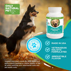 Only Natural Pet Ultimate Daily Vitamins - Complete Multivitamin for Dogs - 180 Chewable Tablets
