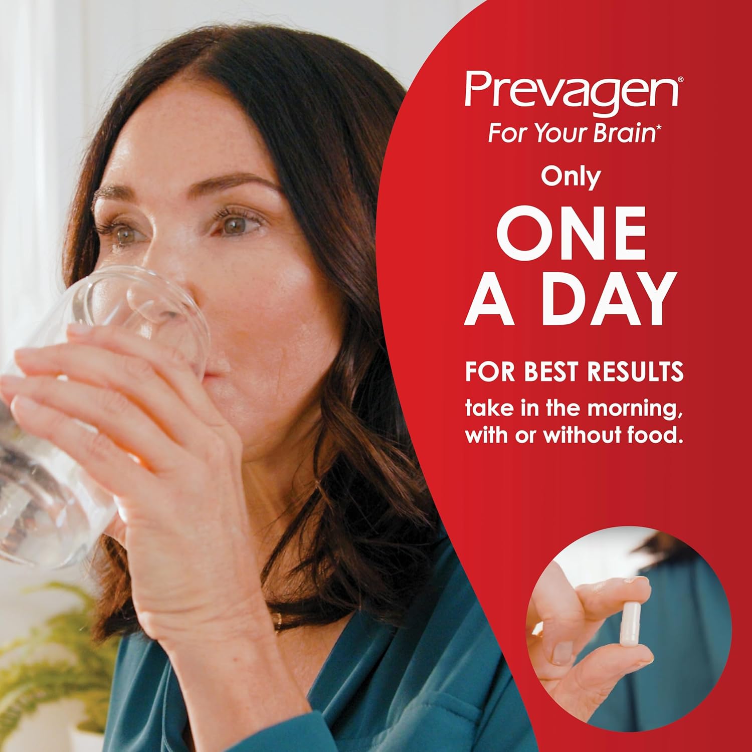 Prevagen Extra Strength - 30 Cápsulas (1 Mes) | Formulado para tu Cerebro | 20mg de Apoaequorina más Vitamina D3