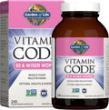 Garden of Life Vitamin Code Women 50 & Wiser Multivitamin – Women's Vitamins with Probiotics, 240 Capsules