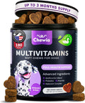 Golosinas Multivitamínicas 15 en 1 para Perros con MSM, Glucosamina y Quercetina – Apoyo Articular, Piel y Digestión
