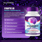 Synaptic XR Cápsulas - Suplemento para la Salud Nerviosa, Fórmula Avanzada de Máxima Potencia (3 Envases)