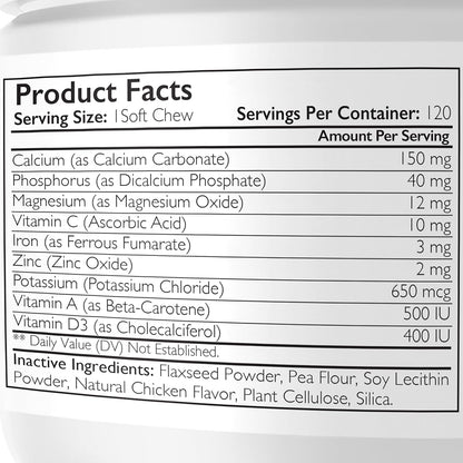 Nutrition Strength Vitaminas para Perras – Zinc : importante para la piel, el pelaje y el sistema inmunitario. – Image 3
