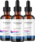 Trimova Metabolic Support Liquid Drops - Advanced Formula (Pack de 3 Botellas, 90 Días)