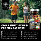 N1N Premium Multivitamínico Plant Based [42 Ingredientes] Multivitaminas para Hombres y Mujeres con Verduras, Frutas, Probióticos, Alfalfa, Equinácea, Espirulina y Enzimas, 90 Comprimidos