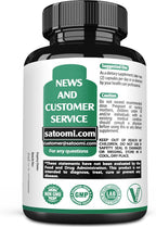 Satoomi 9in1 Cápsulas de Moringa - Complejo de 9 Ingredientes Naturales (60 Cápsulas)