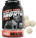 Bully Max 2 en 1 Vitaminas para Cachorros - 30 Comprimidos Masticables