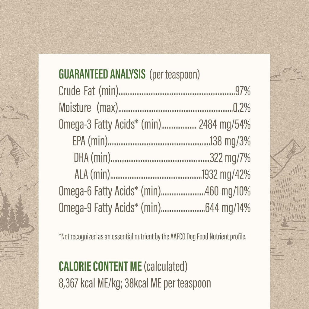 Grizzly Pet Products Algal Plus Omega 3-6-9 Suplemento Alimenticio para Perros y Gatos, 236 ml