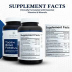 Living Well Dr. Michelle Tooth and Bone Formula con D3, K2 - 120 Cápsulas